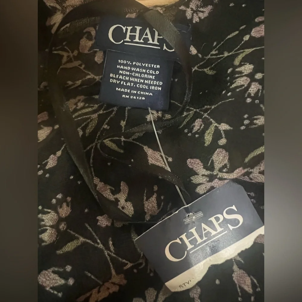 Chaps floral lightweight